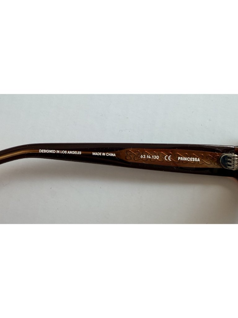Bonnie By Bonnie Clyde Princessa Sunglasses In Black Brown — image 4 of 4